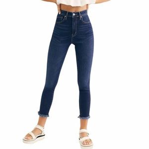 Free People We The Free Raw High Rise Jegging size 27